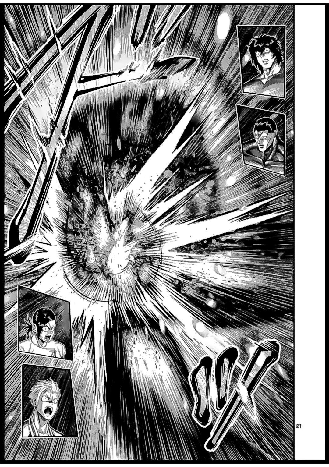 Kengan Omega Capitulo 124: El Mérito de la Fuerza página 22