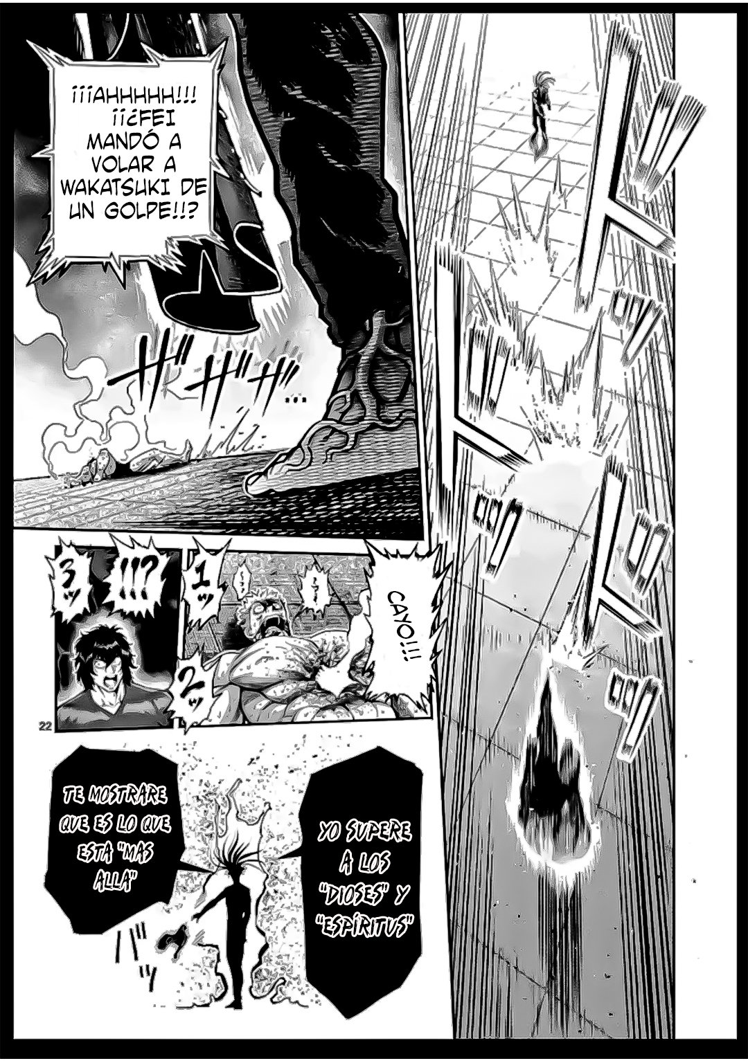 Kengan Omega Capitulo 124: El Mérito de la Fuerza página 23