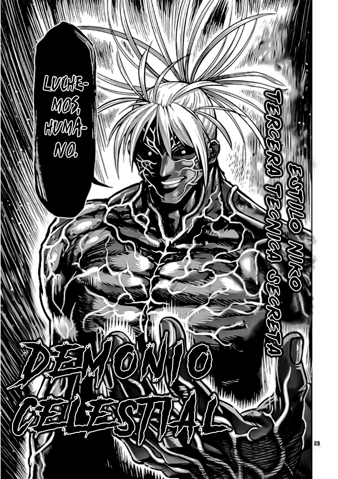 Kengan Omega Capitulo 124: El Mérito de la Fuerza página 24