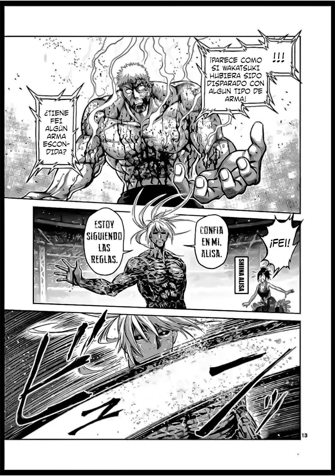Kengan Omega Capitulo 125: La Tercera Técnica Secreta página 14