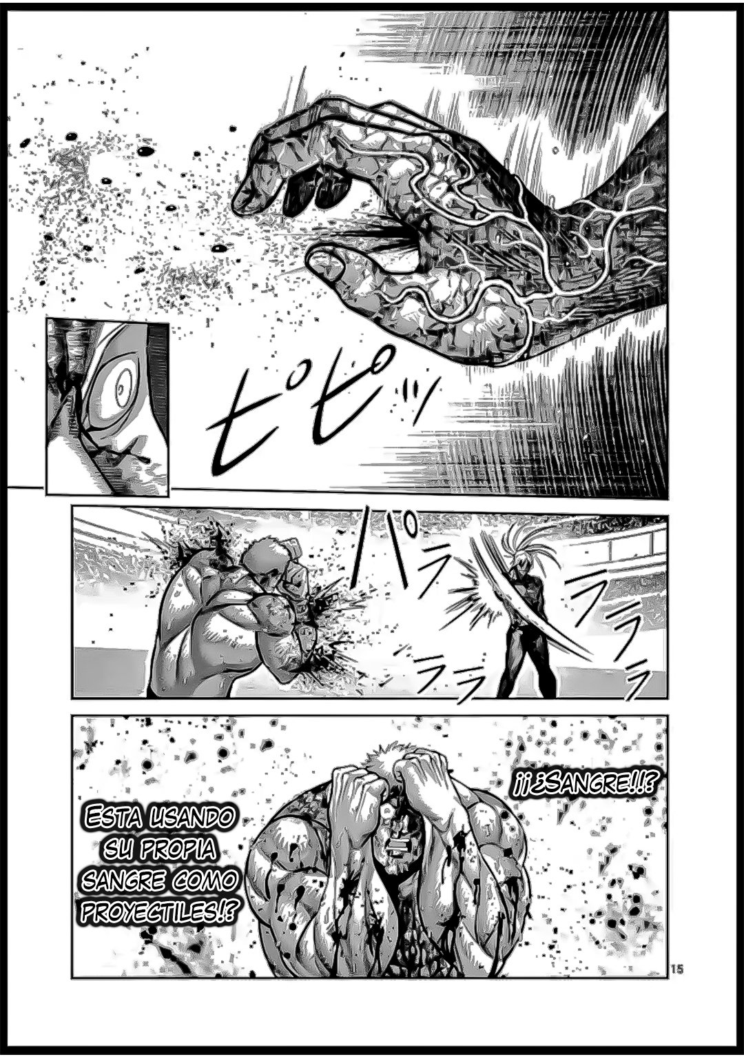 Kengan Omega Capitulo 125: La Tercera Técnica Secreta página 16
