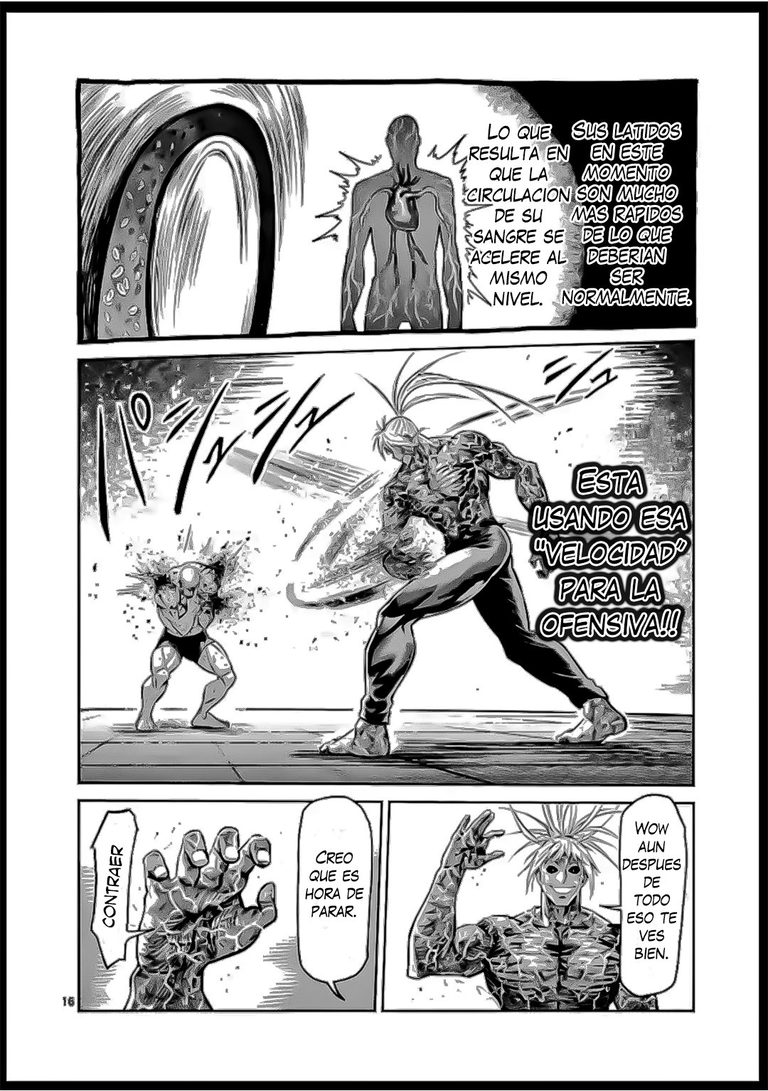 Kengan Omega Capitulo 125: La Tercera Técnica Secreta página 17