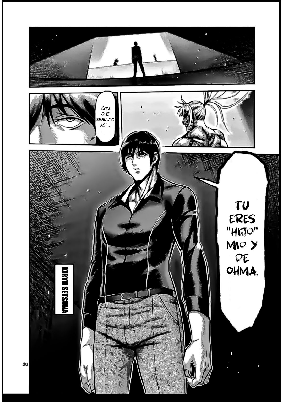 Kengan Omega Capitulo 125: La Tercera Técnica Secreta página 21