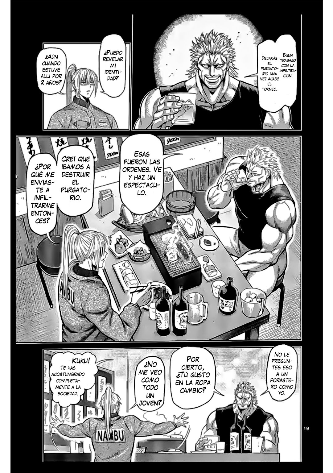 Kengan Omega Capitulo 126: Ahora página 20
