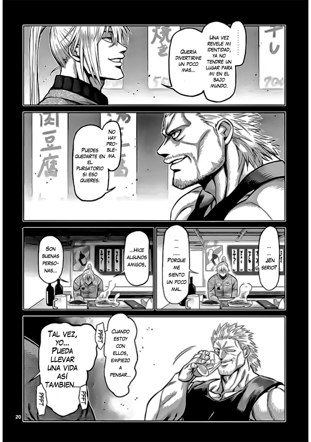 Kengan Omega Capitulo 126: Ahora página 21
