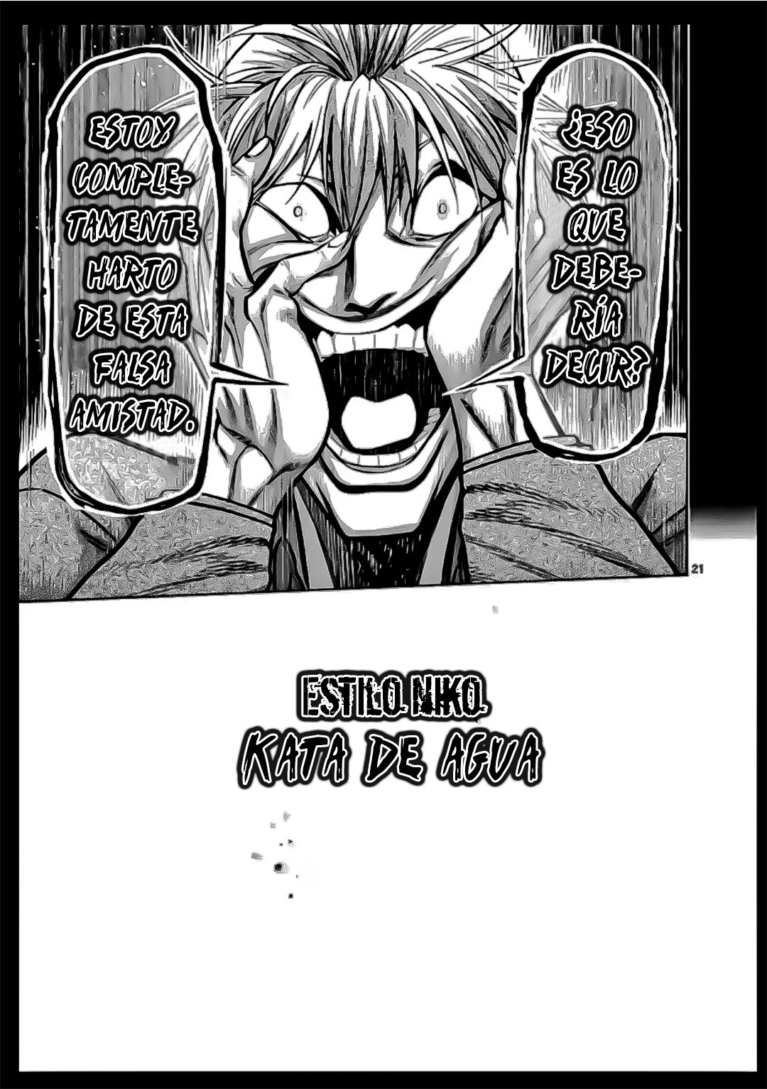 Kengan Omega Capitulo 126: Ahora página 22