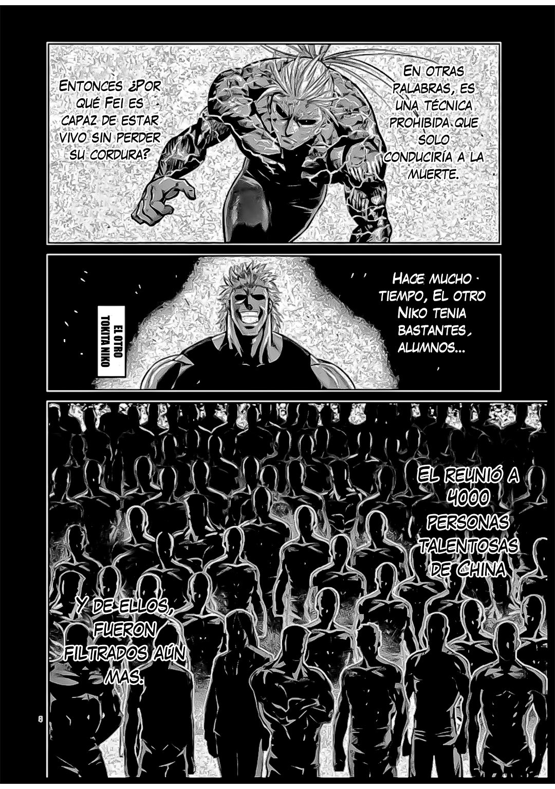 Kengan Omega Capitulo 126: Ahora página 9