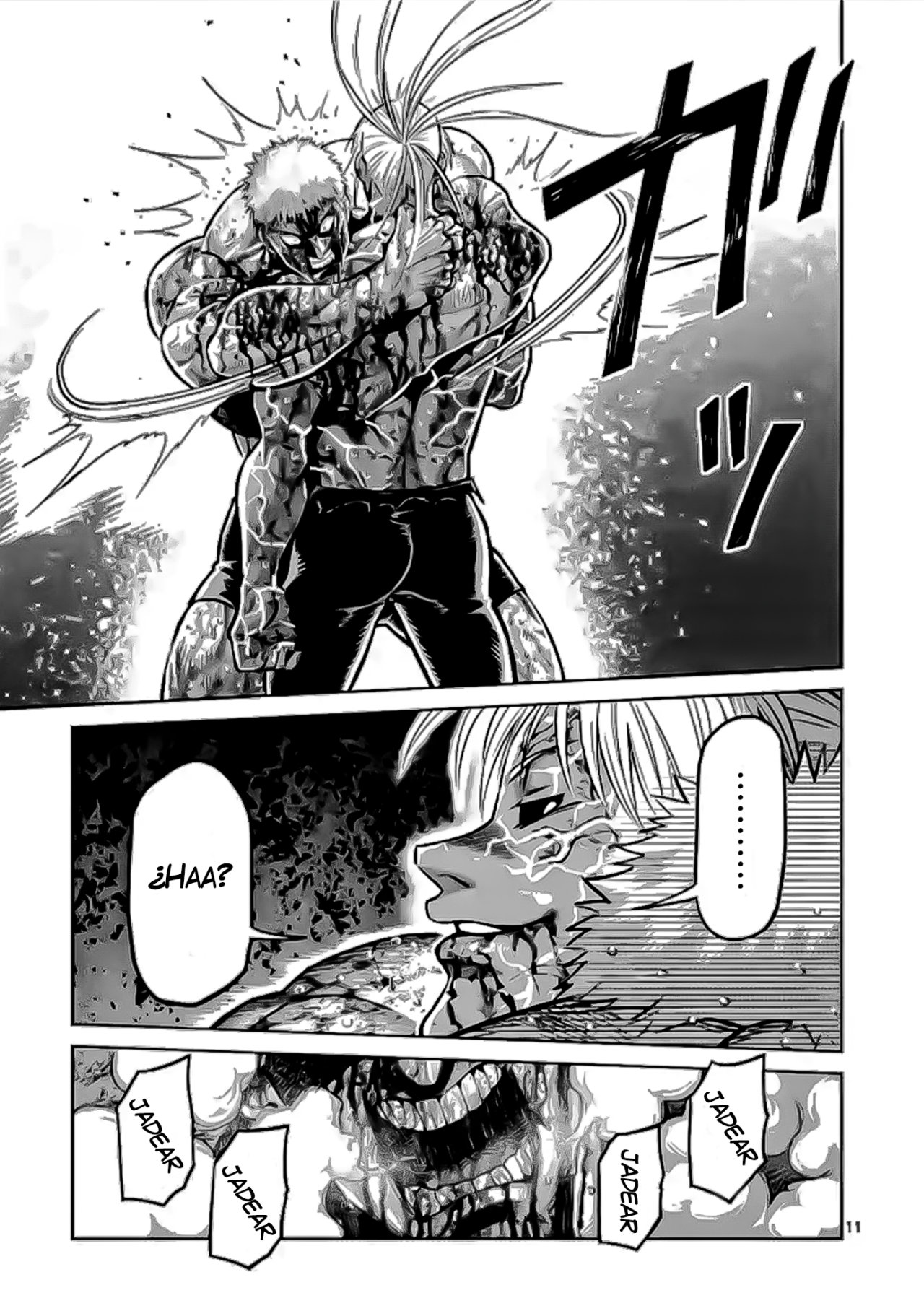 Kengan Omega Capitulo 127: Mi Orgullo página 11