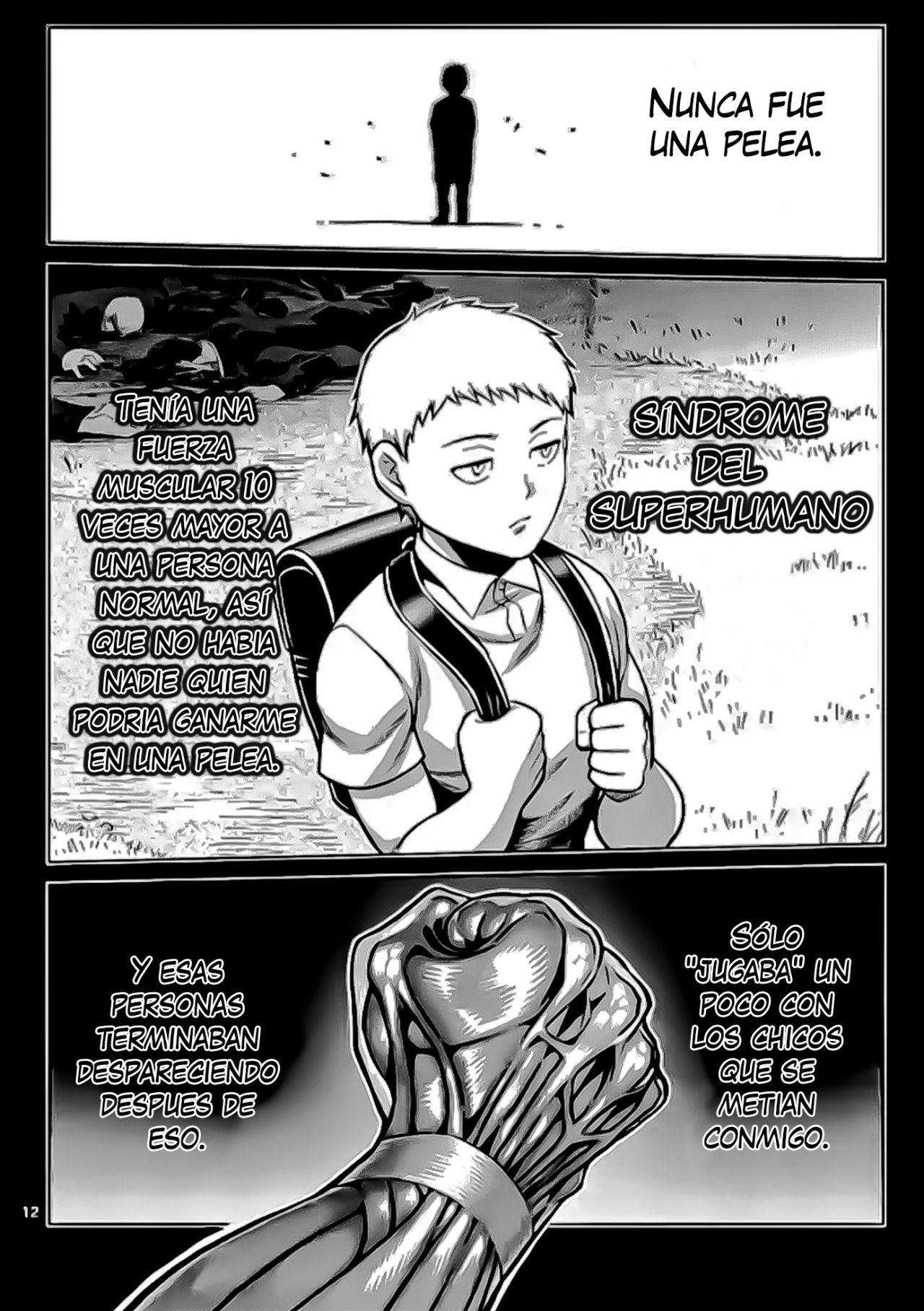 Kengan Omega Capitulo 127: Mi Orgullo página 12