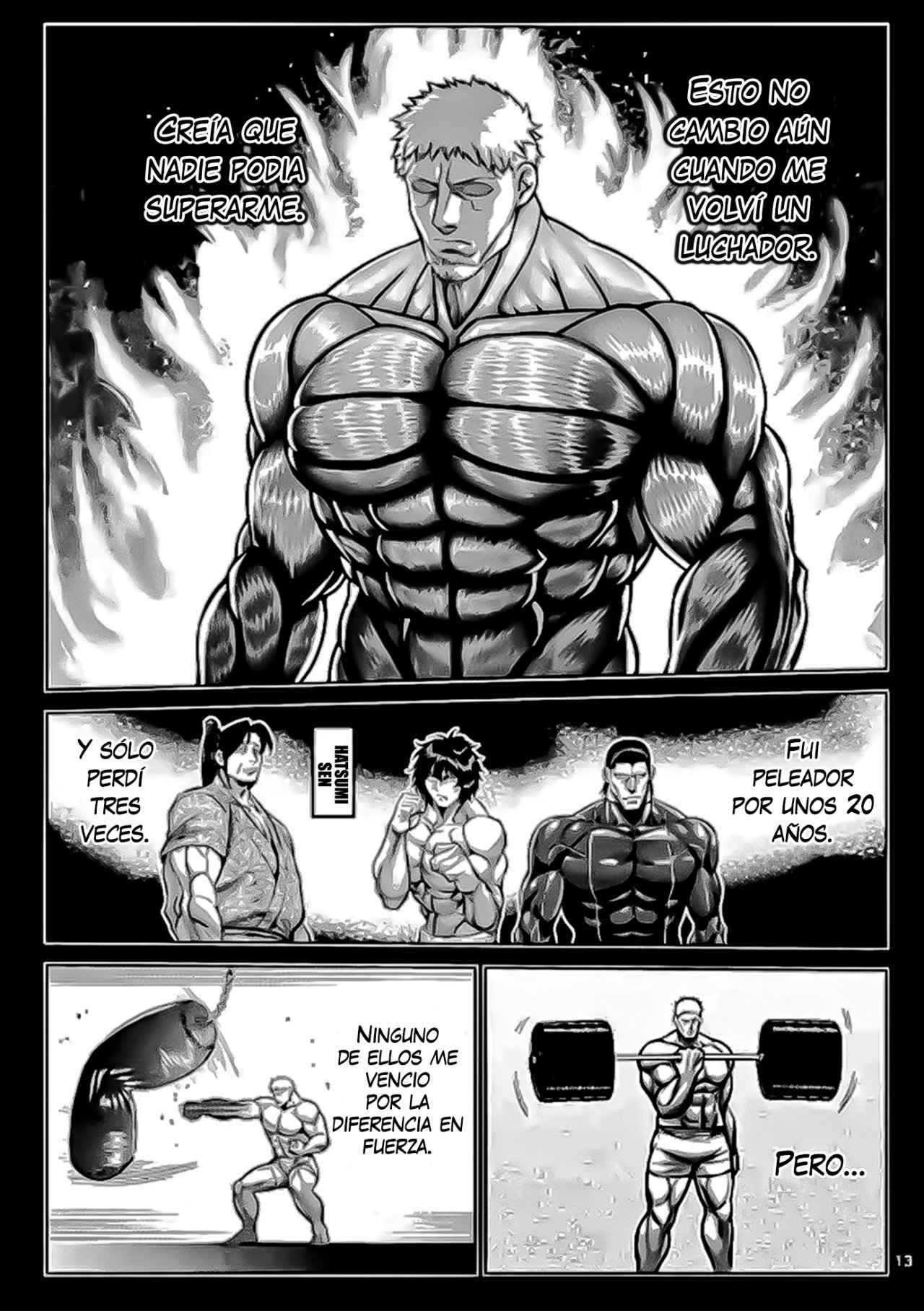 Kengan Omega Capitulo 127: Mi Orgullo página 13