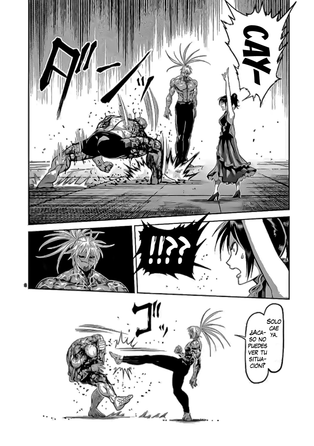 Kengan Omega Capitulo 127: Mi Orgullo página 8