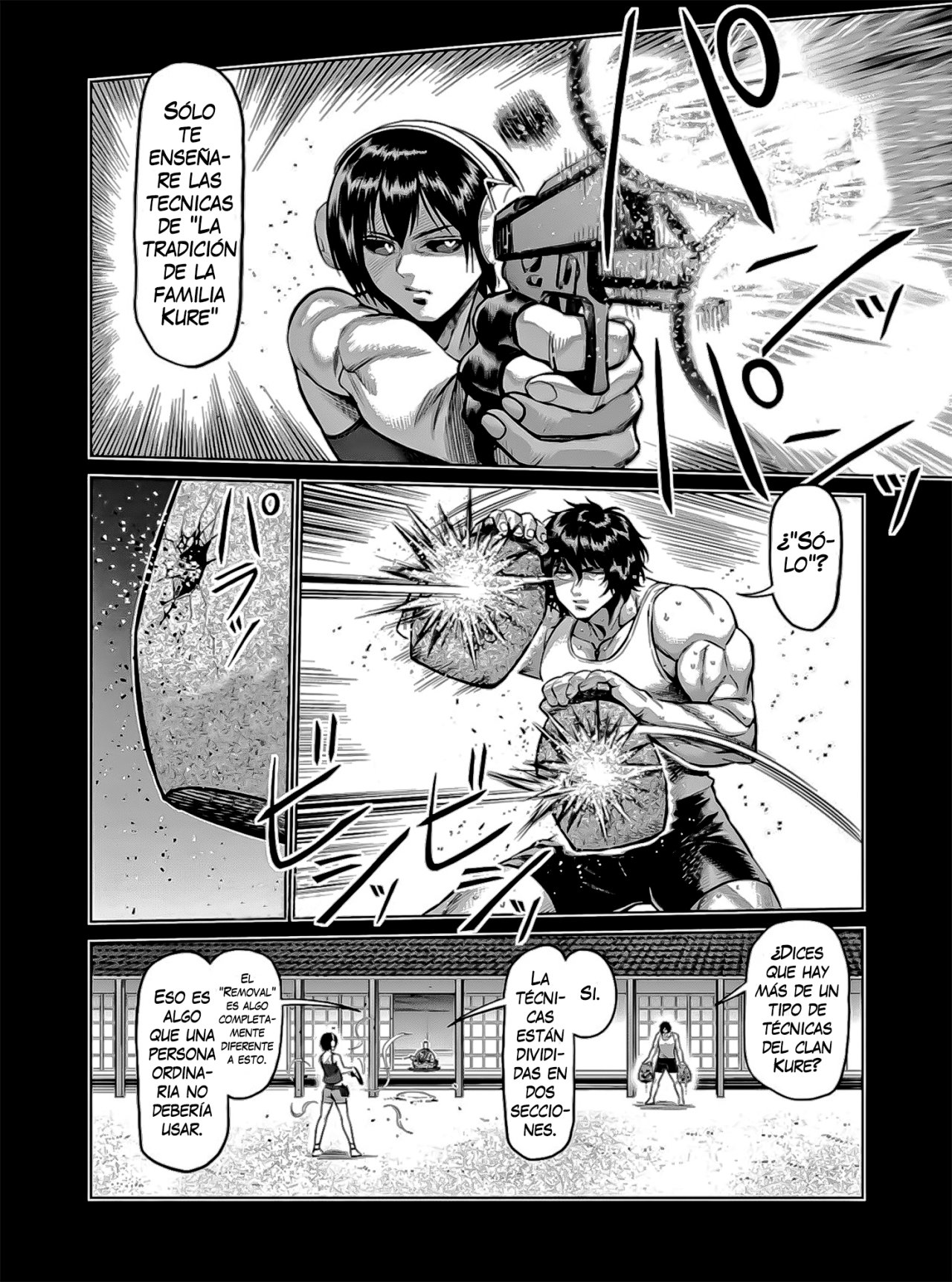 Kengan Omega Capitulo 132: La tradición de la familia Kure página 3