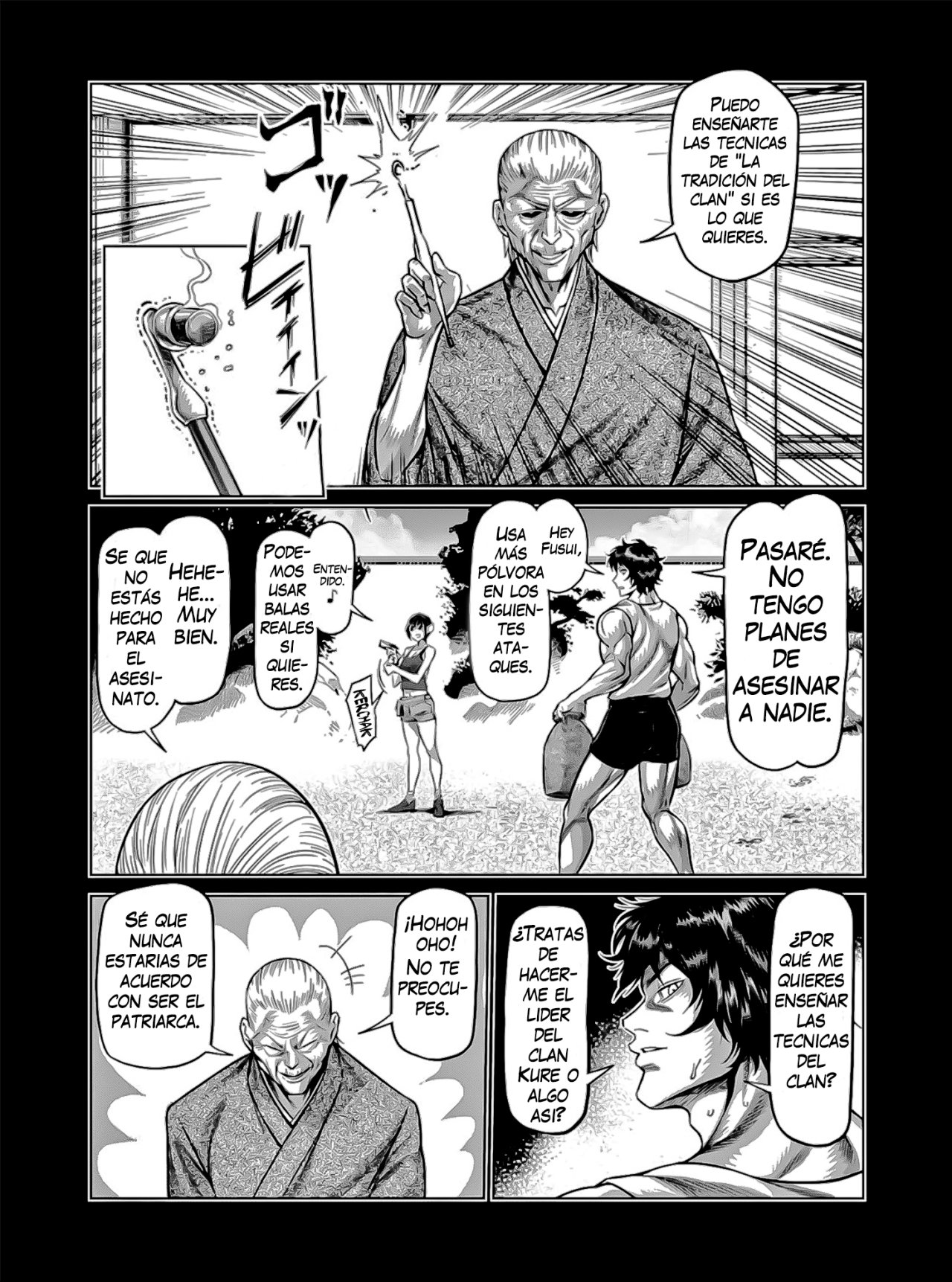 Kengan Omega Capitulo 132: La tradición de la familia Kure página 5
