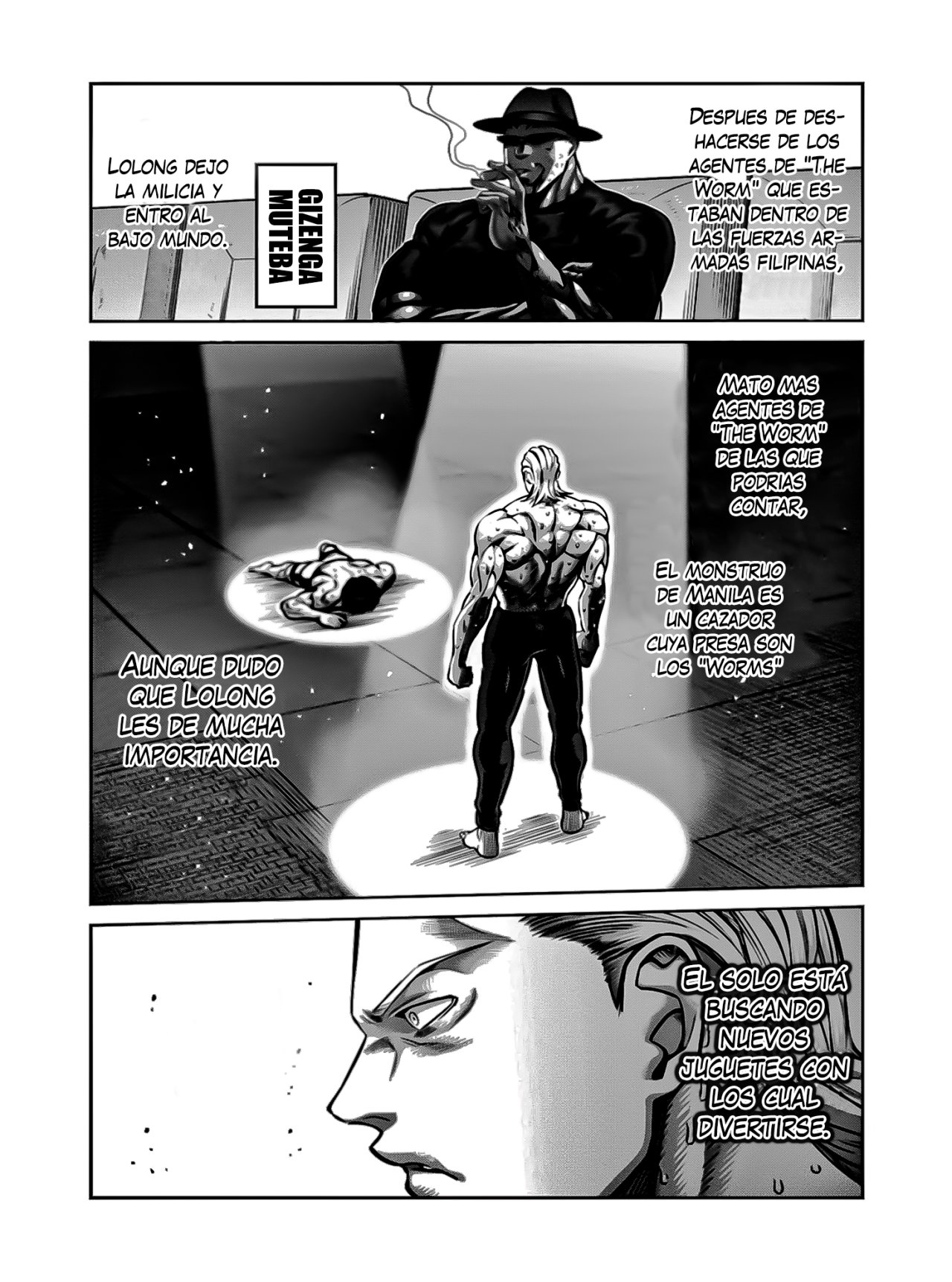 Kengan Omega Capitulo 134: Cazador página 8
