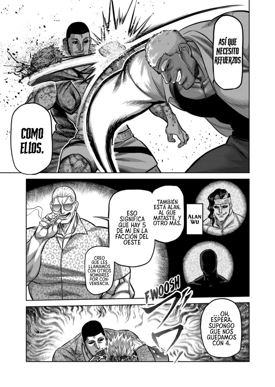 Kengan Omega Capitulo 139: Tres contra uno página 16
