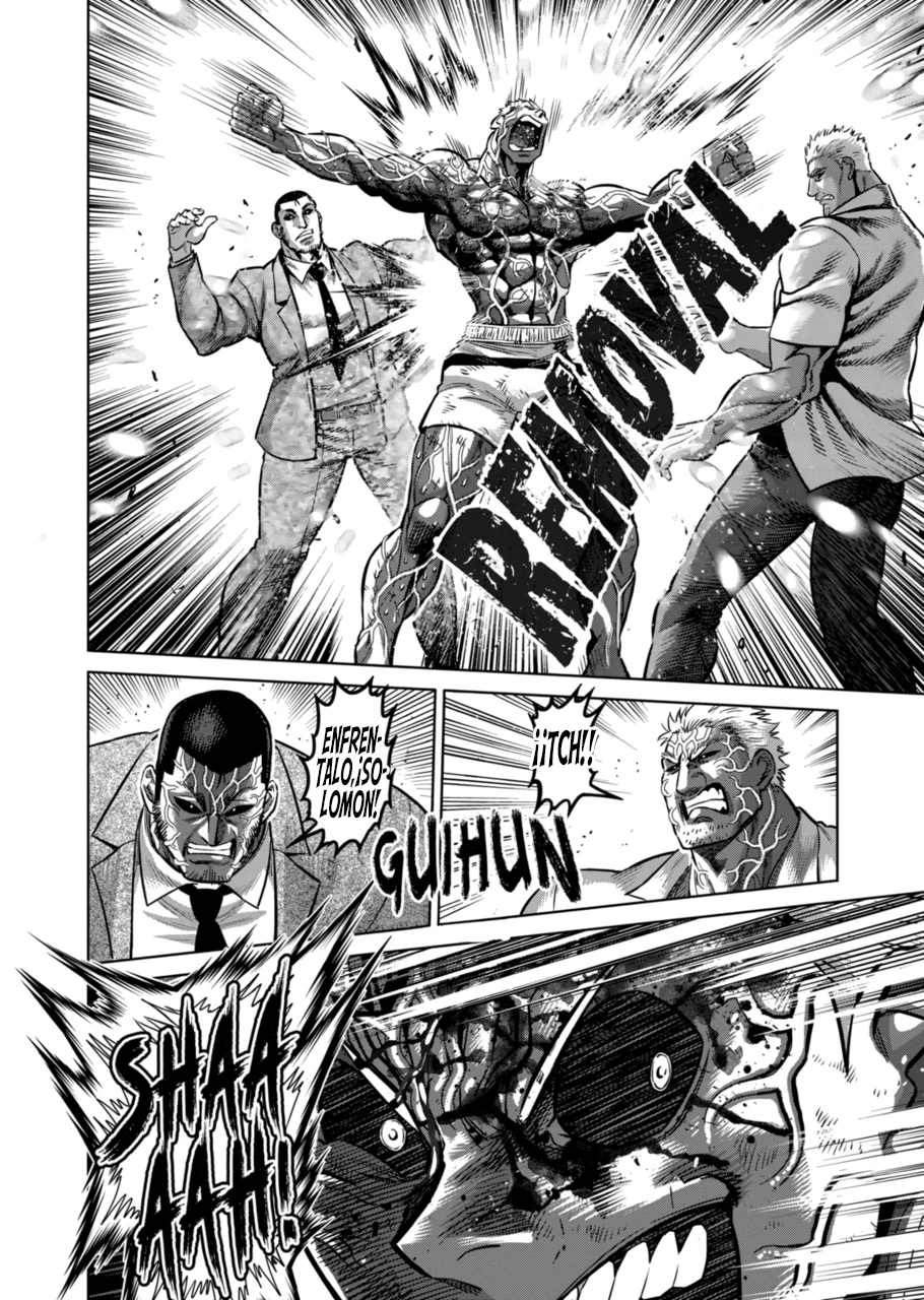 Kengan Omega Capitulo 139: Tres contra uno página 17