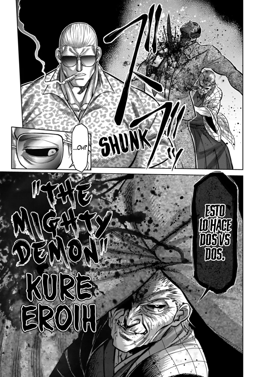 Kengan Omega Capitulo 139: Tres contra uno página 20