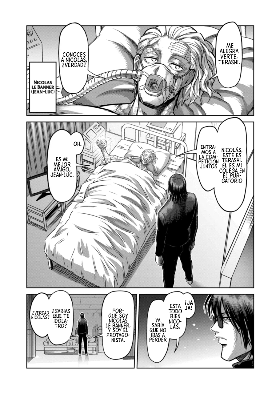 Kengan Omega Capitulo 139: Tres contra uno página 4