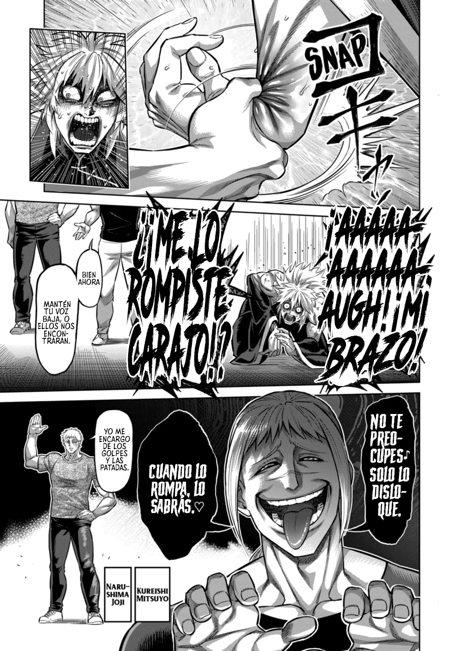 Kengan Omega Capitulo 139: Tres contra uno página 8