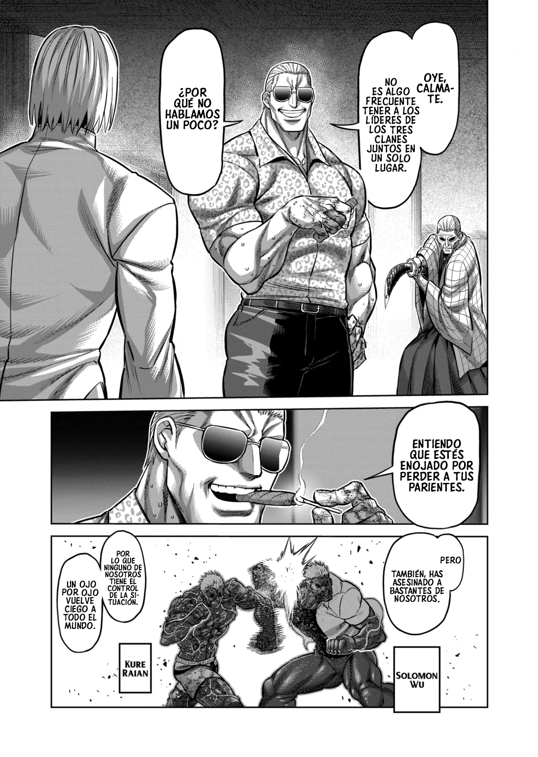 Kengan Omega Capitulo 140: El rey del hades página 10