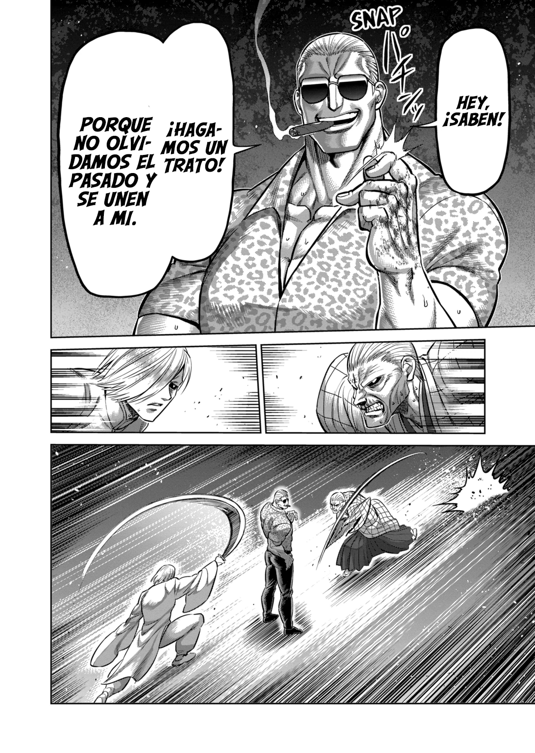 Kengan Omega Capitulo 140: El rey del hades página 11