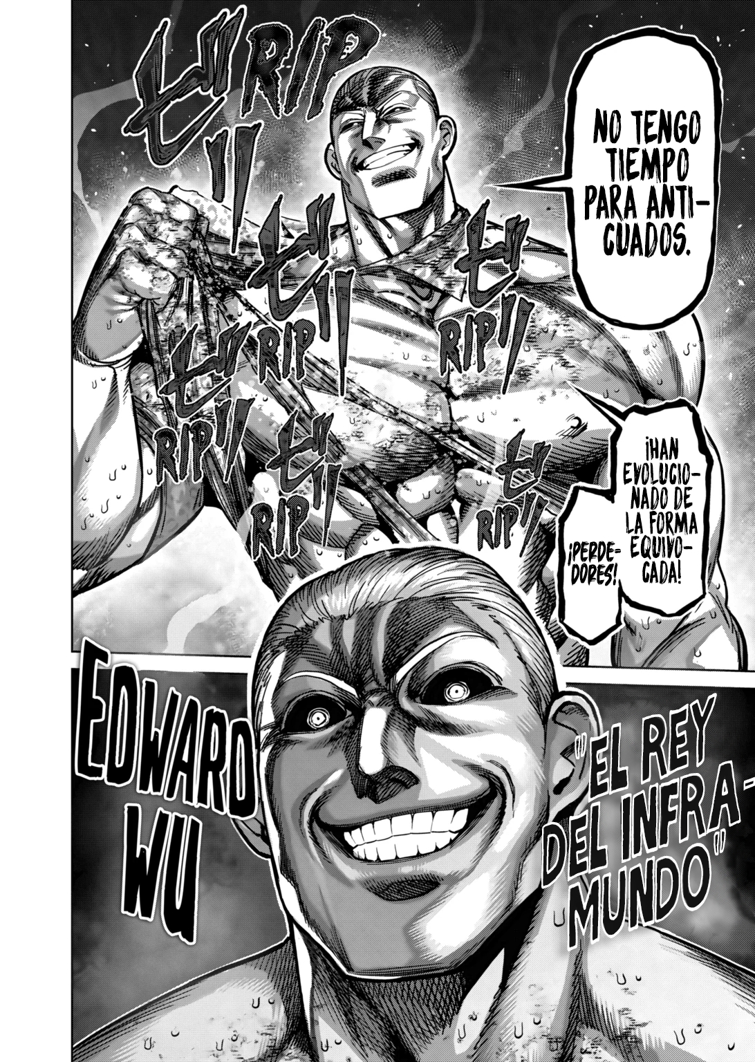 Kengan Omega Capitulo 140: El rey del hades página 17