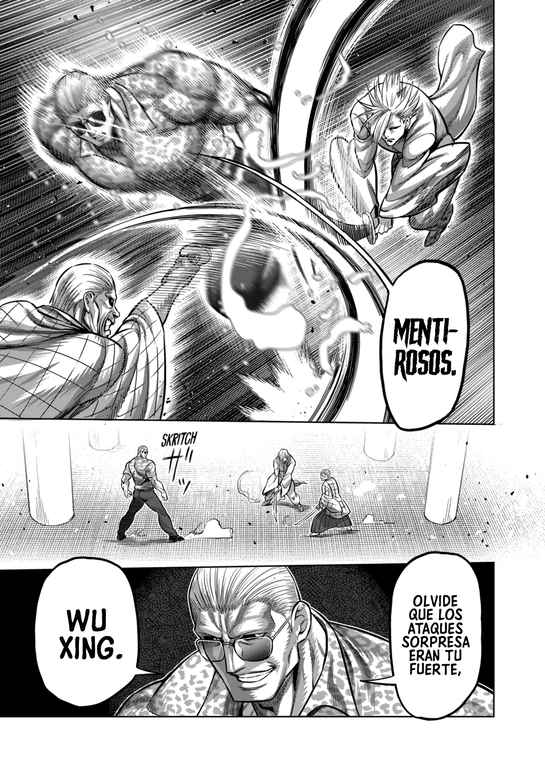 Kengan Omega Capitulo 140: El rey del hades página 8