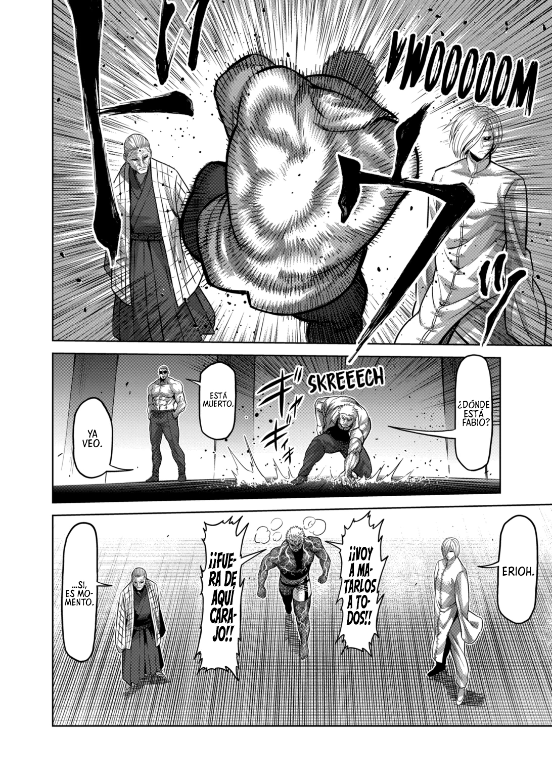 Kengan Omega Capitulo 141: El Wu Evolucionado página 11
