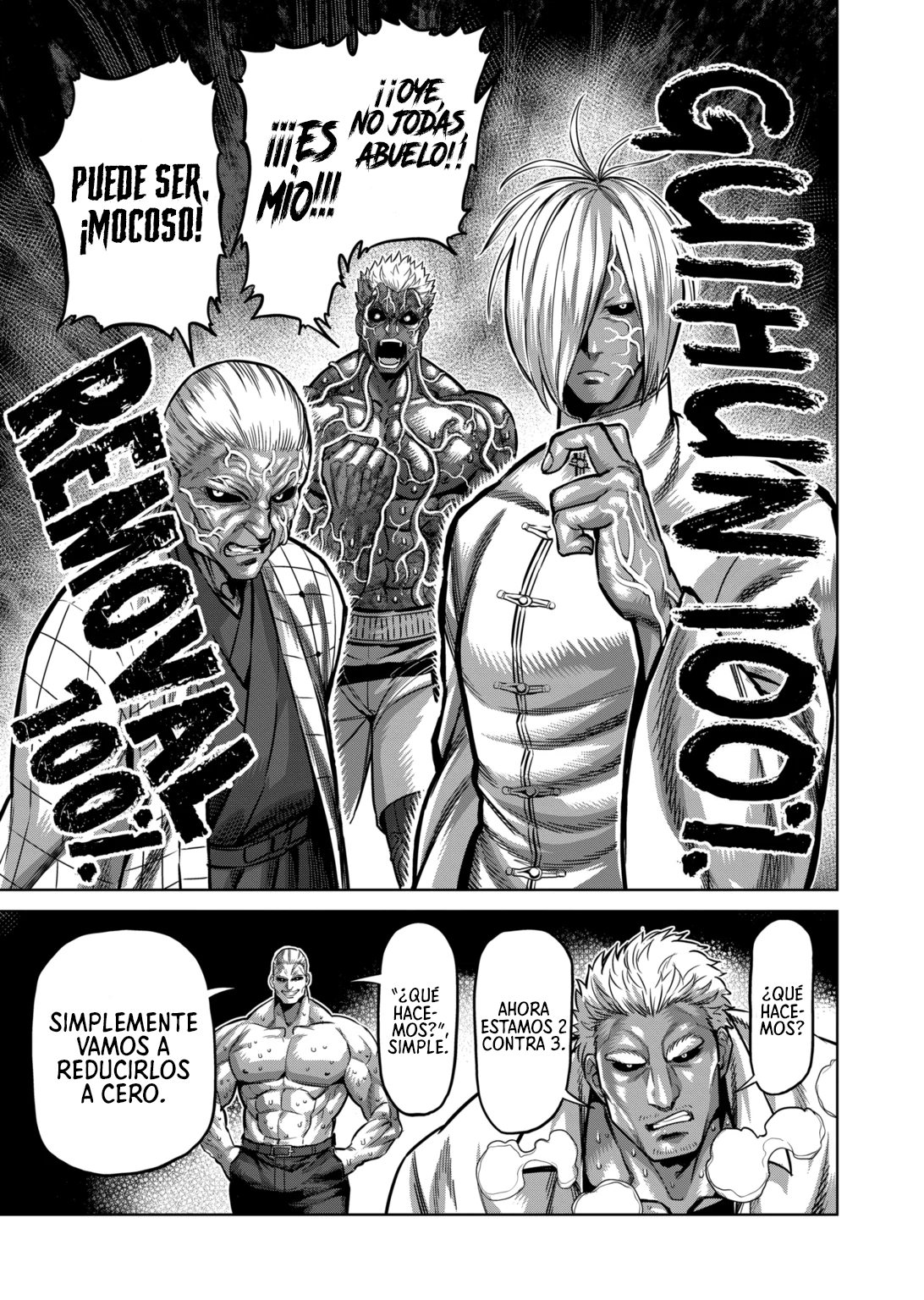 Kengan Omega Capitulo 141: El Wu Evolucionado página 12