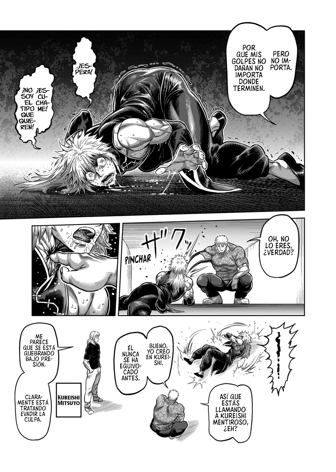 Kengan Omega Capitulo 141: El Wu Evolucionado página 14