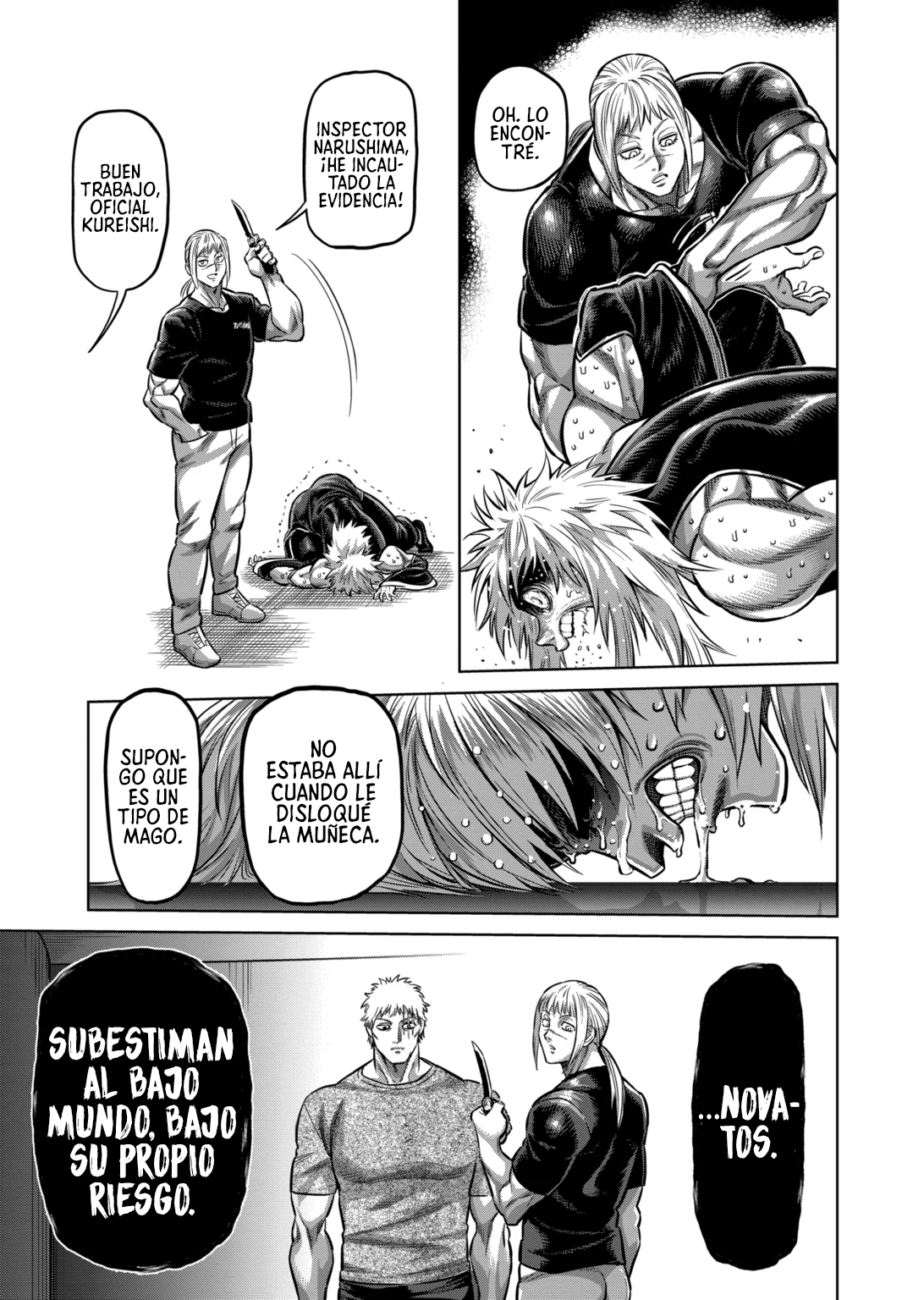 Kengan Omega Capitulo 141: El Wu Evolucionado página 16