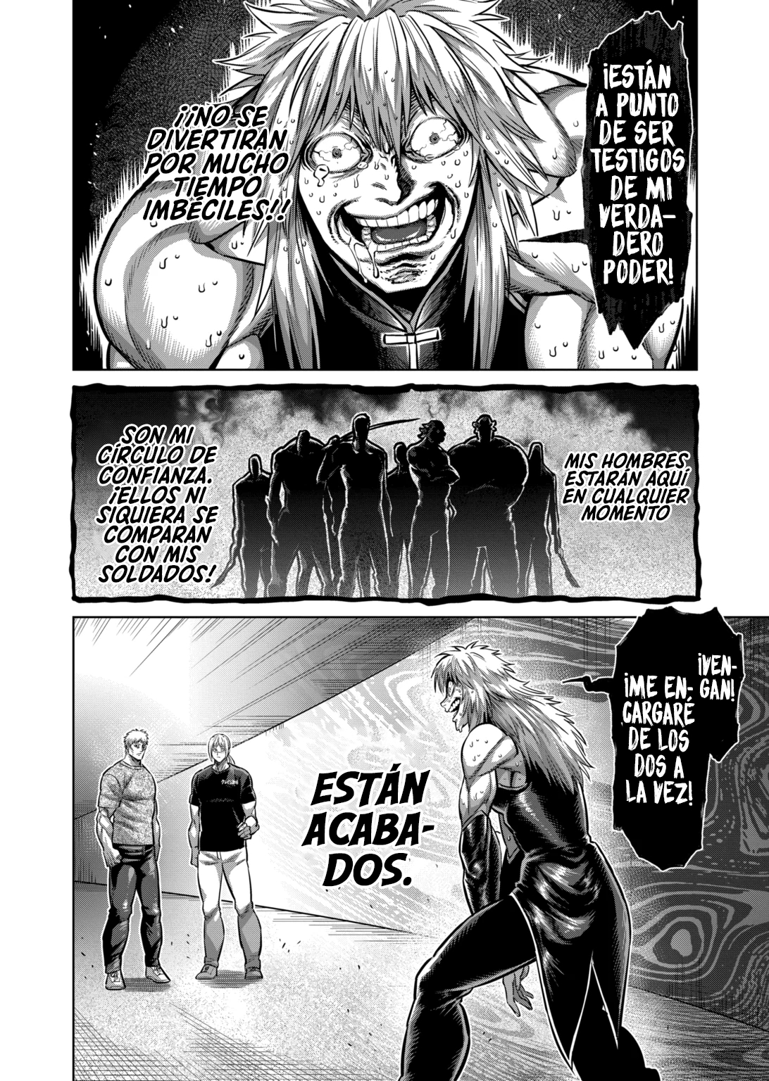 Kengan Omega Capitulo 141: El Wu Evolucionado página 17