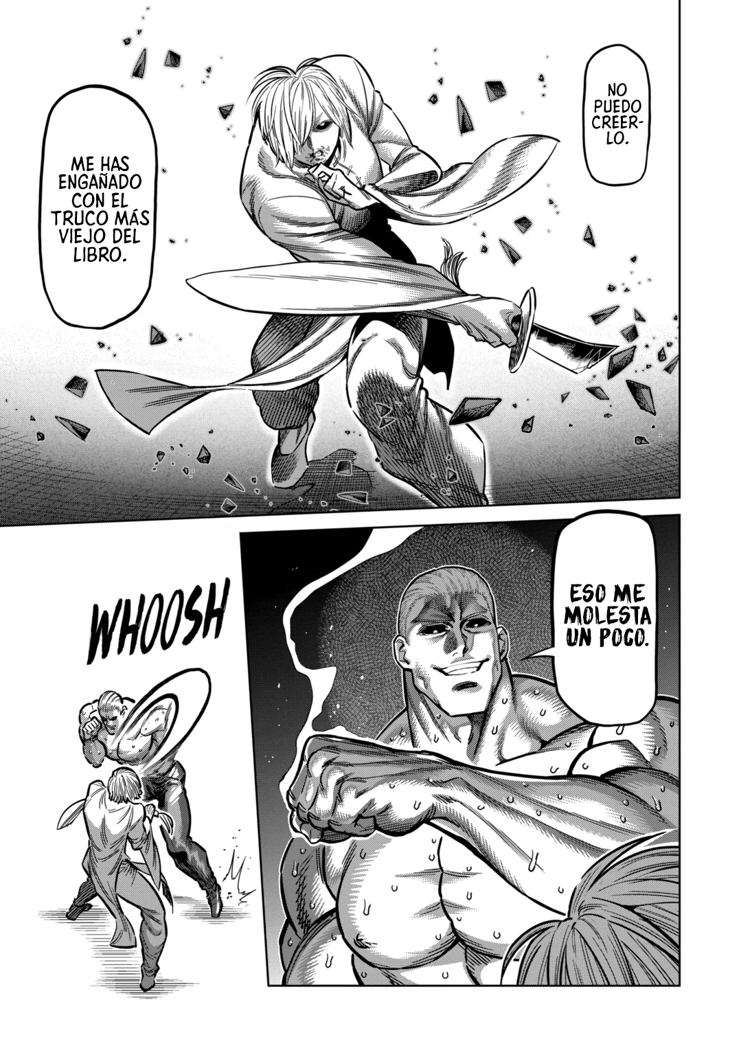 Kengan Omega Capitulo 141: El Wu Evolucionado página 6