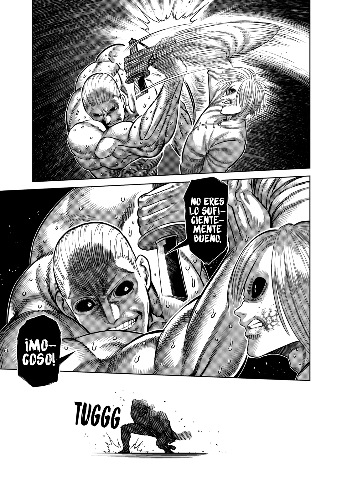 Kengan Omega Capitulo 141: El Wu Evolucionado página 8