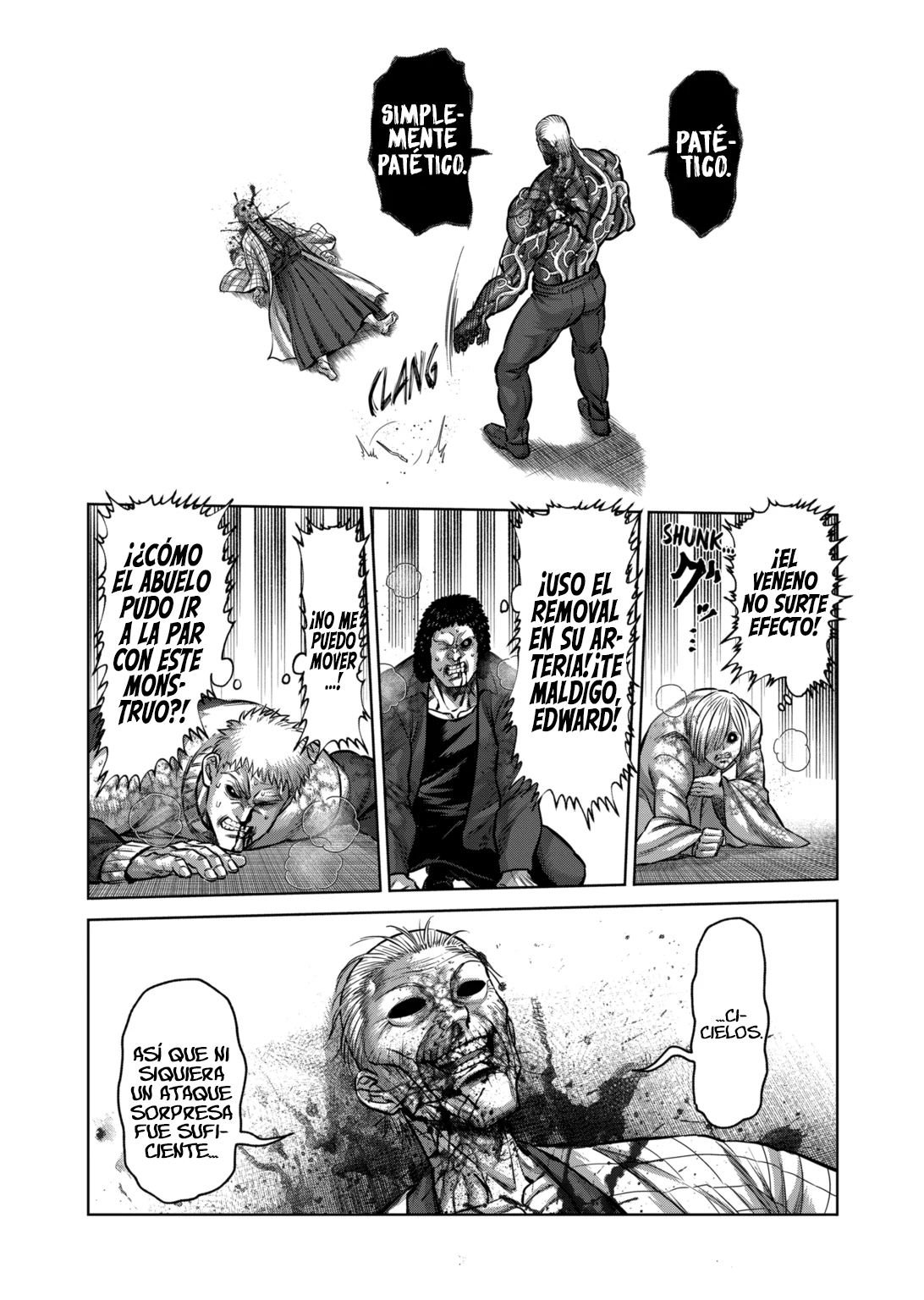 Kengan Omega Capitulo 144: El transcendente página 8