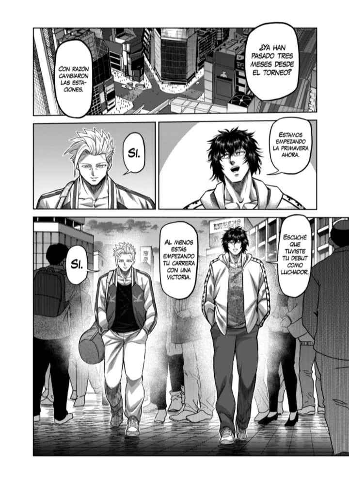 Kengan Omega Capitulo 147: Cambio de estaciones página 12
