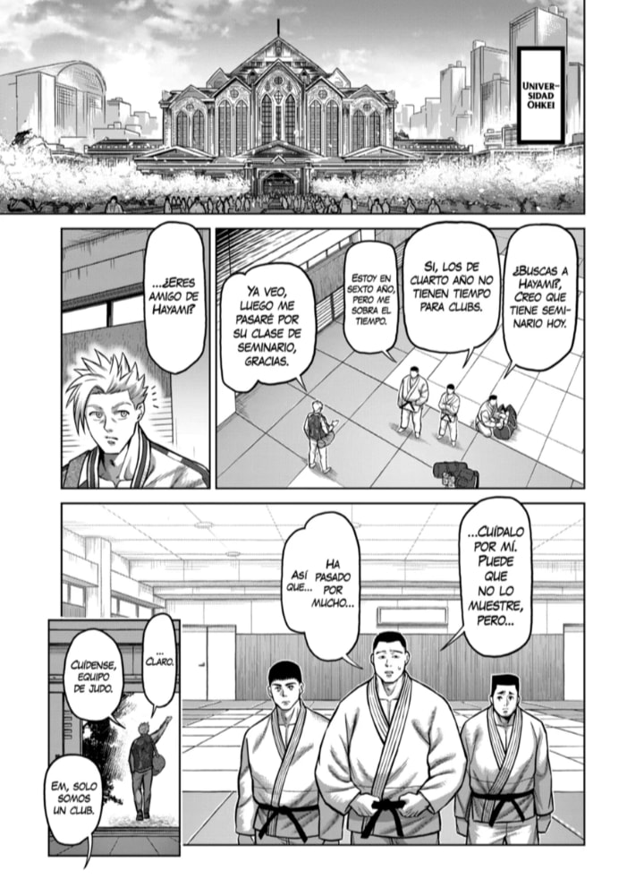 Kengan Omega Capitulo 147: Cambio de estaciones página 3