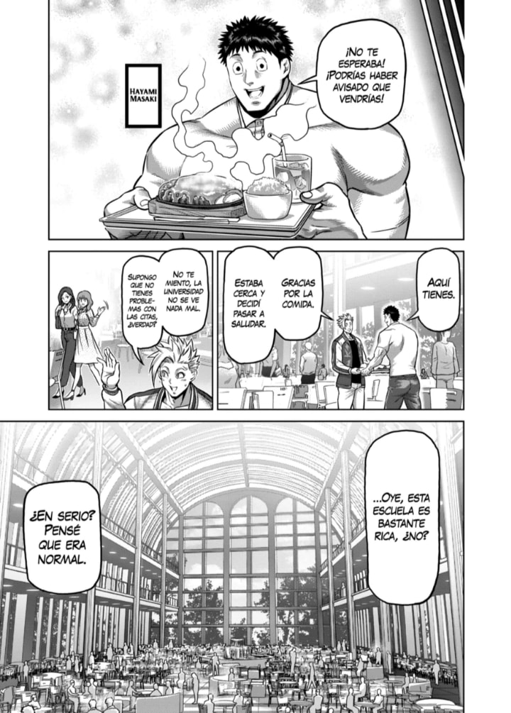 Kengan Omega Capitulo 147: Cambio de estaciones página 4