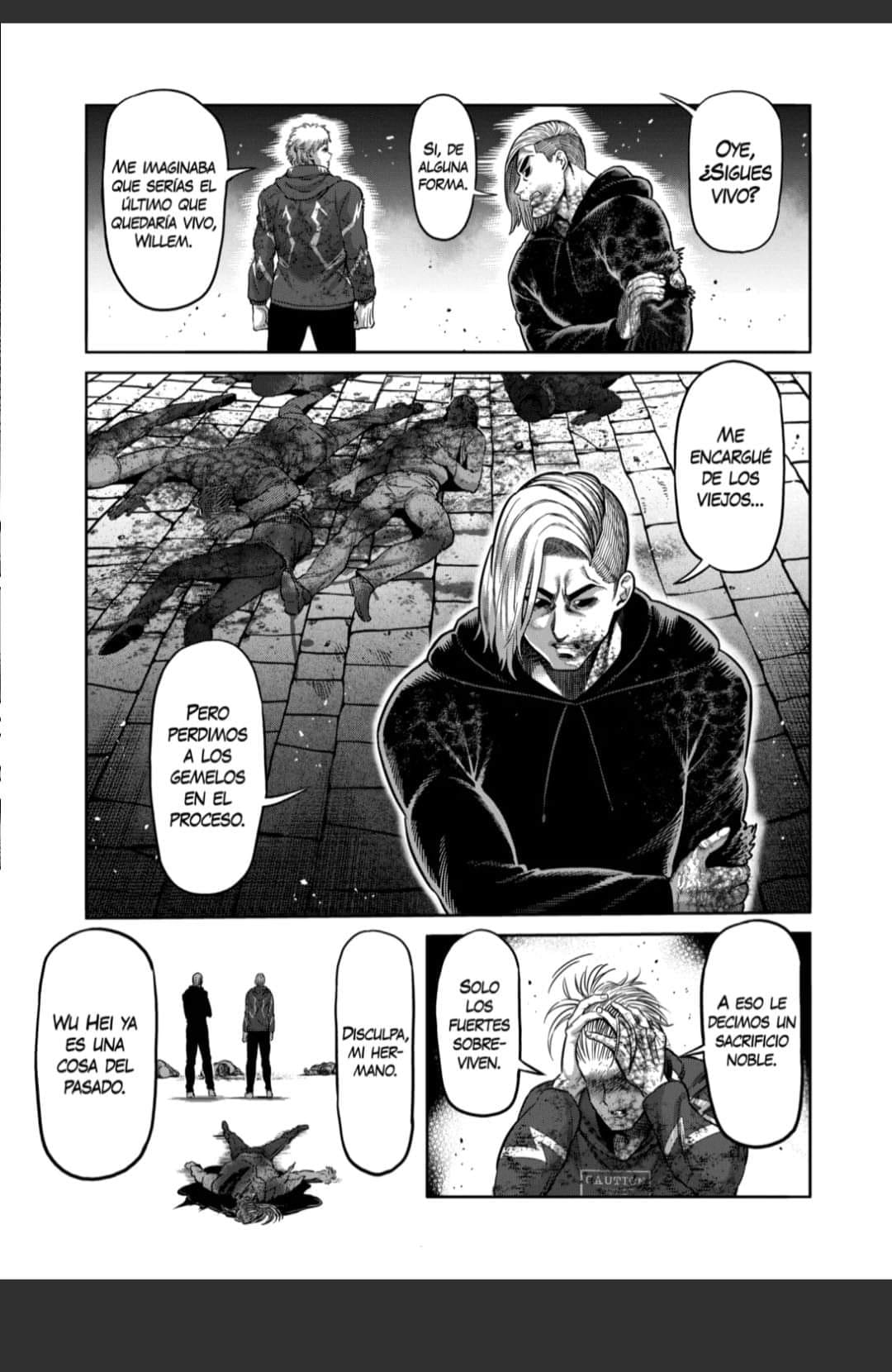 Kengan Omega Capitulo 148: Conflictos en la facción del oeste página 13
