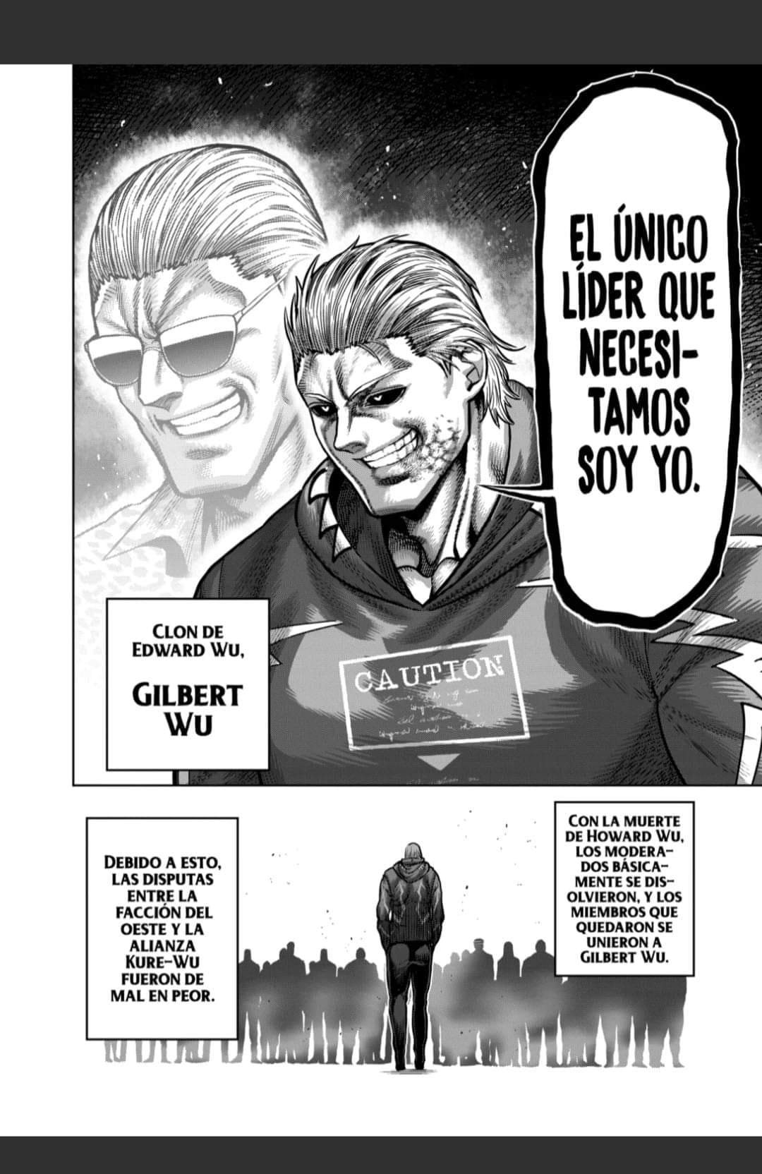 Kengan Omega Capitulo 148: Conflictos en la facción del oeste página 14