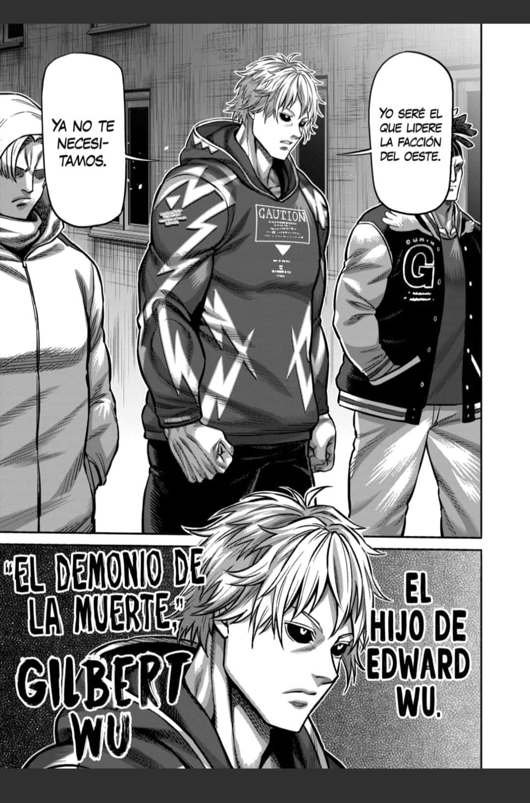 Kengan Omega Capitulo 148: Conflictos en la facción del oeste página 3