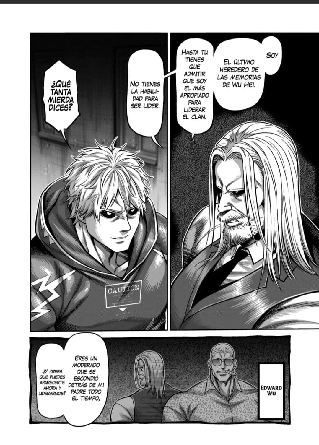 Kengan Omega Capitulo 148: Conflictos en la facción del oeste página 4
