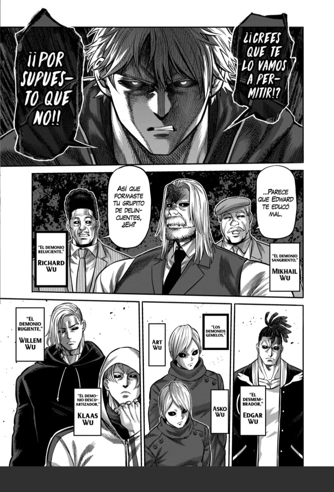 Kengan Omega Capitulo 148: Conflictos en la facción del oeste página 5