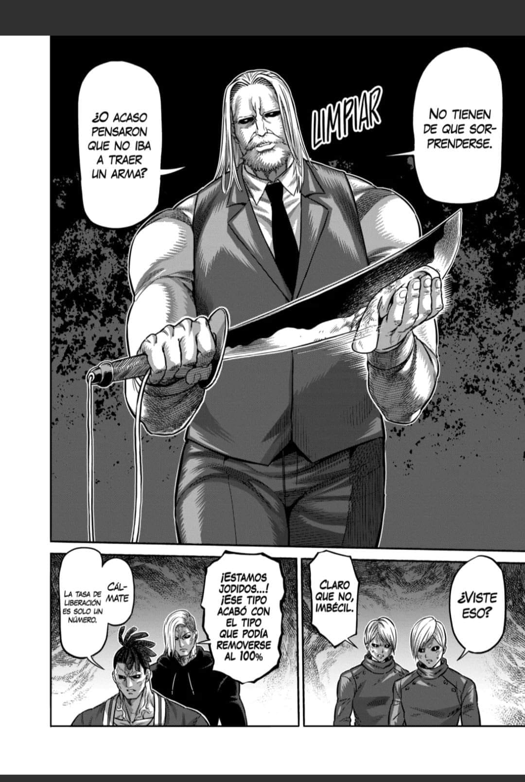 Kengan Omega Capitulo 148: Conflictos en la facción del oeste página 8