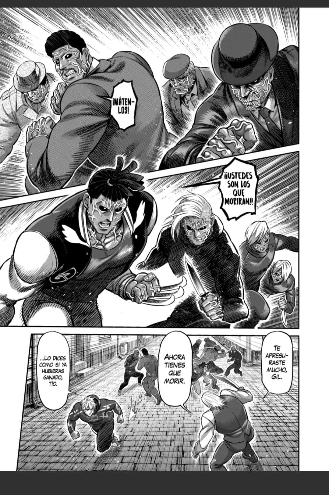 Kengan Omega Capitulo 148: Conflictos en la facción del oeste página 9