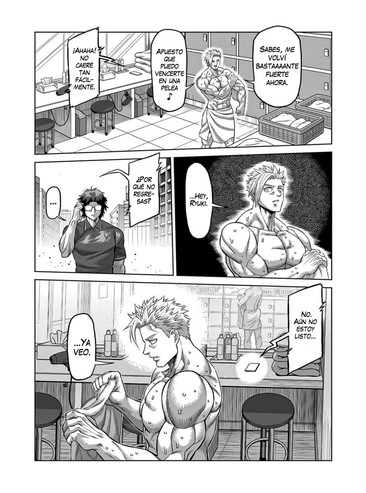 Kengan Omega Capitulo 149.5: Supernovas (2) página 11