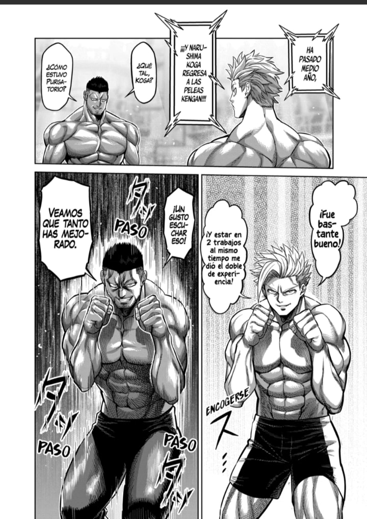 Kengan Omega Capitulo 149: Supernovas página 10