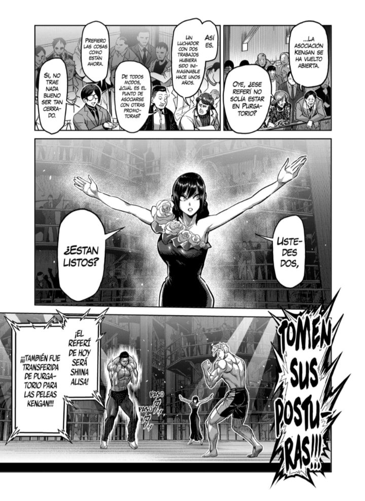 Kengan Omega Capitulo 149: Supernovas página 11