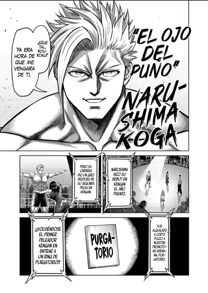 Kengan Omega Capitulo 149: Supernovas página 9