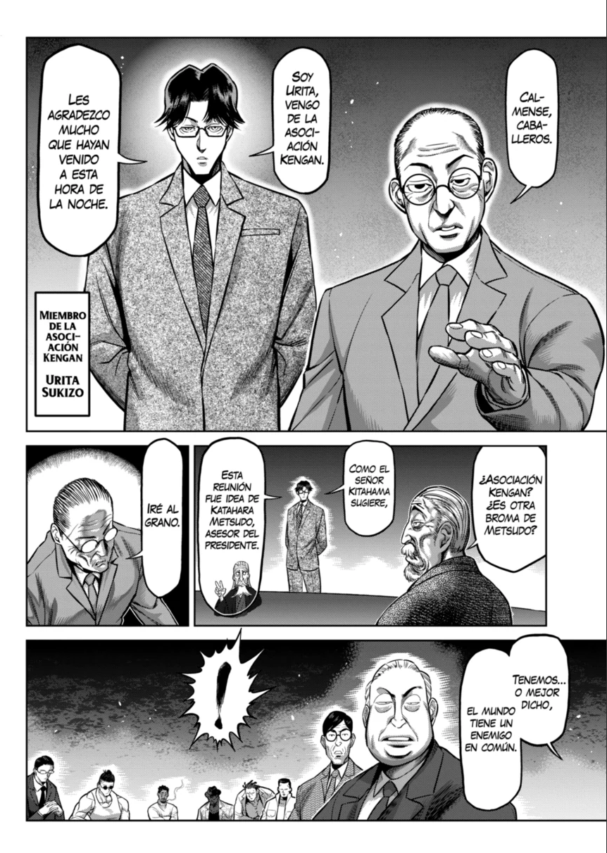 Kengan Omega Capitulo 151: La alianza página 6
